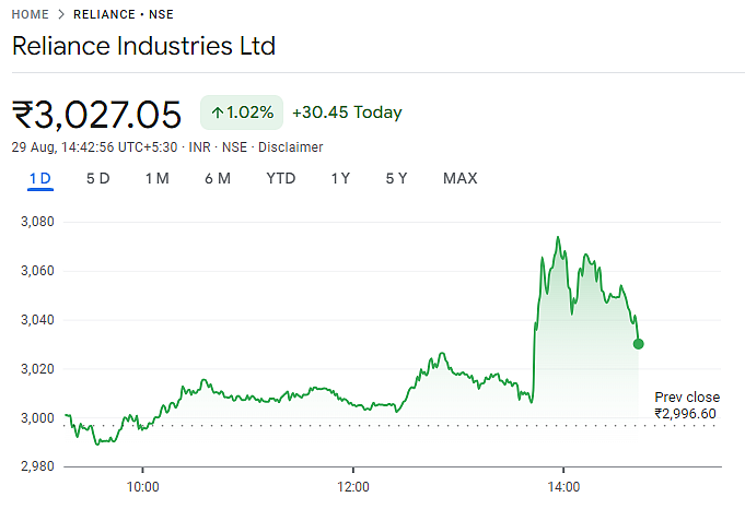 Share performance